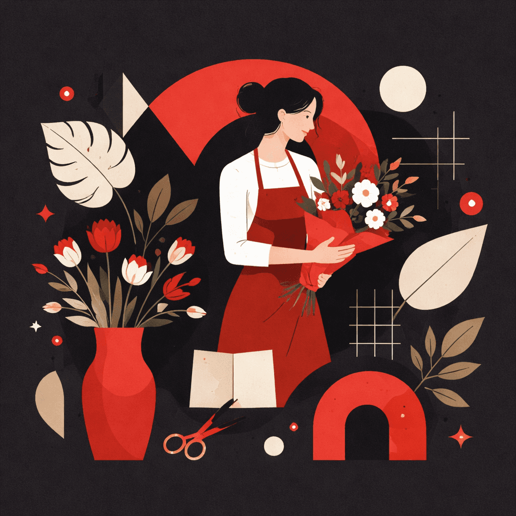 Logo fleuriste : guide complet pour créer votre identité visuelle