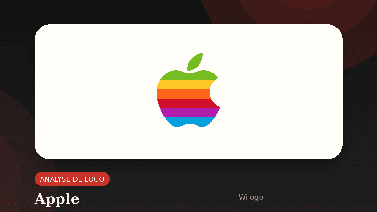 L'histoire du logo Apple : de la pomme arc-en-ciel au minimalisme