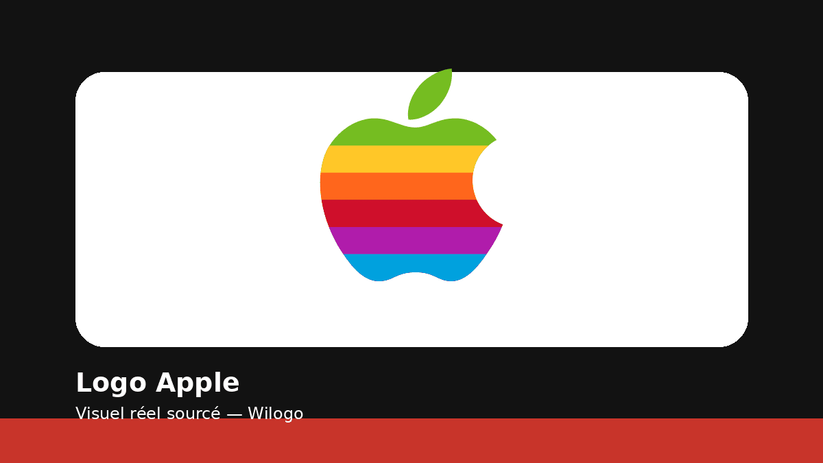 L'histoire du logo Apple : de la pomme arc-en-ciel au minimalisme