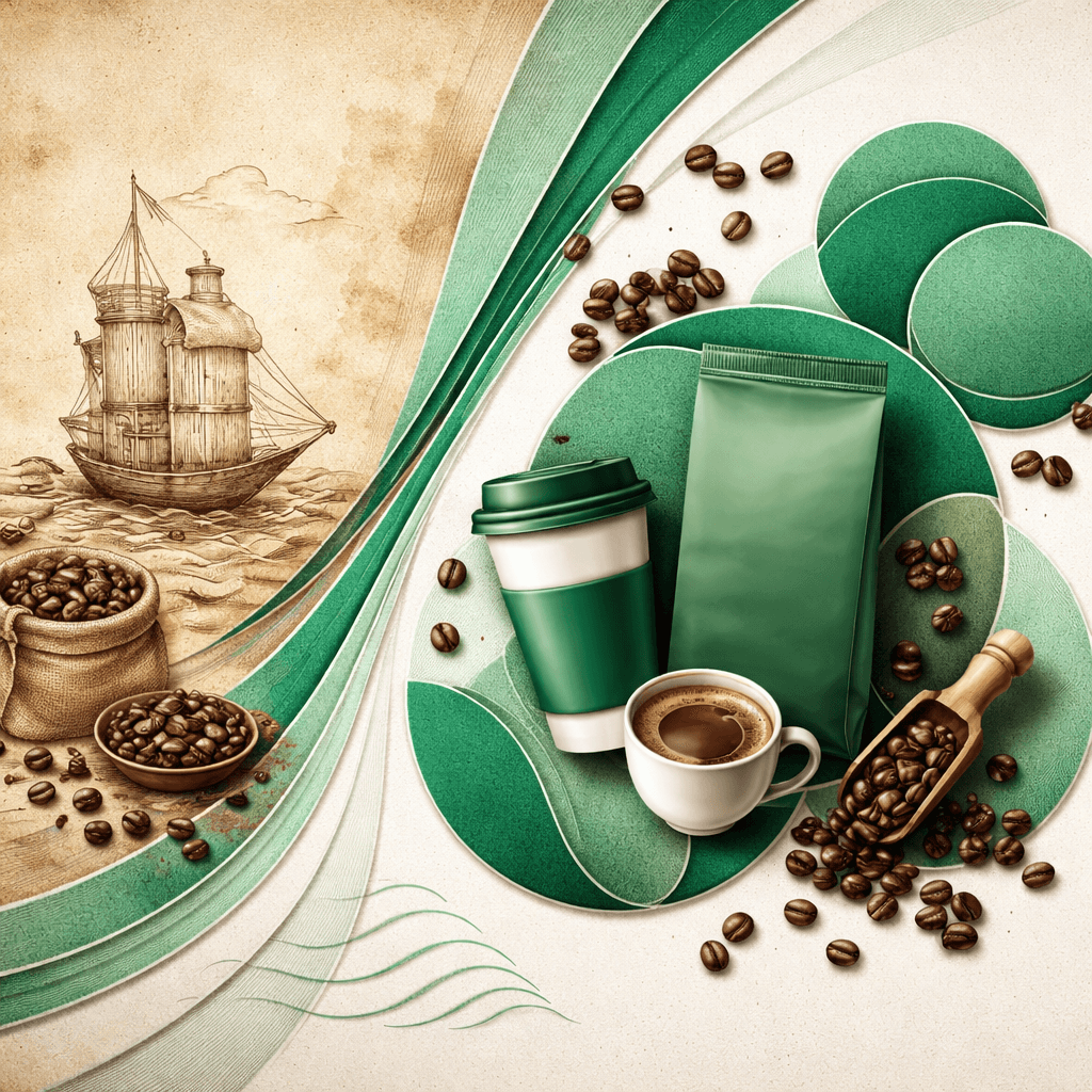 Le logo Starbucks : de la sirene medievale au cercle vert